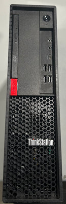 LENOVO THINKSTATION SFF I7-8700 3.20GHZ 32GB RAM 512GB SSD - BLACK - Like New