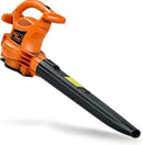 SuperHandy 3 in 1 Leaf Blower, Vacuum and Mulcher Electric 120V - BLACK/ORANGE Like New