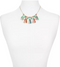 REBECCA MINKOFF TASSELED GOLD STATEMENT NECKLACE - 12 - Brand New