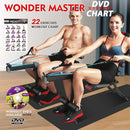 BODY RHYTHM 22 in 1 Wonder Master Core & Abdominal Workout Equipment Foldable Like New