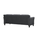LIFESTYLE SOLUTIONS HARRINGTON SOFA - DARK GRAY - Like New