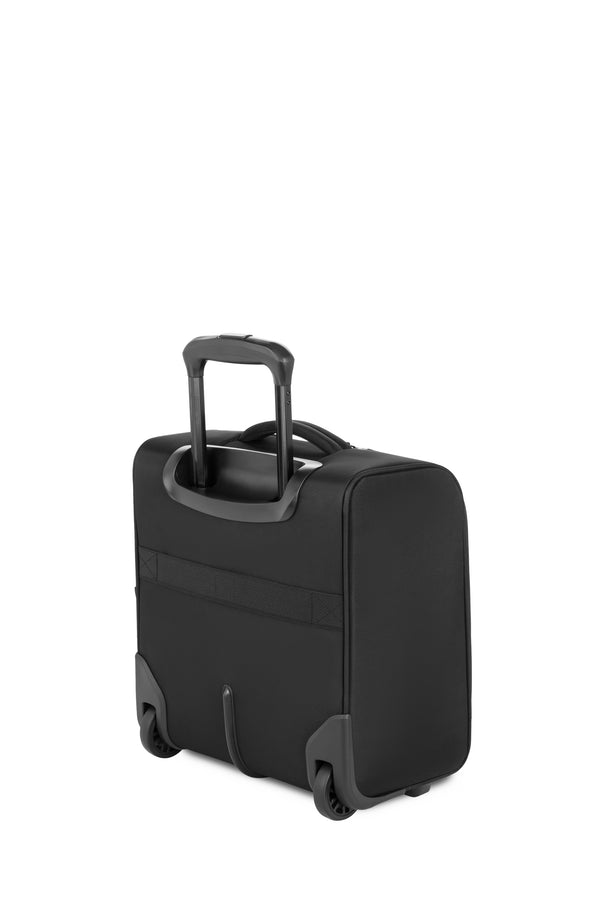 SWISSGEAR CHECKLITE UNDERSEATER CARRY SUITCASE TEAR-RESISTANT 2 WHEELS - BLACK - Like New