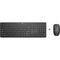 HP WIRELESS KEYBOARD AND MOUSE COMBO 18H24AA - BLACK - Like New