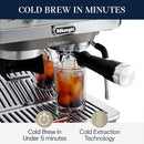 De'Longhi La Specialista Arte Evo Espresso Machine EC9255M - Stainless Steel - Like New
