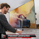 MANTELMOUNT MM340 ABOVE FIREPLACE PULL DOWN TV MOUNT- 44" TO 80", Up to 90 lbs - Like New