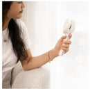 SNOWINSPRING Handheld Portable Summer Cooling Fan GXZ‑F1012 - White Like New