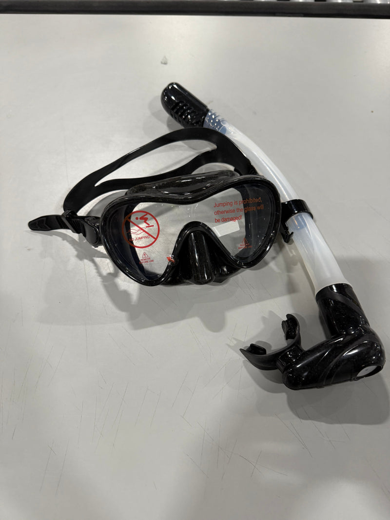 ZIONOR DIVING GOGGLES FULL FACE SNORKEL MASK WATERPROOF HIGH DIVING GOGGLES - Like New