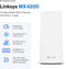 Linksys MX4200 Mesh WiFi Router AX4200 WiFi 6 Router Velop Mesh Router - White Like New