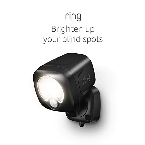 AMAZON RING SPOTLIGHT BATTERY MOTION-ACTIVATED SPOTLIGHT BRIGHT LEDS 5B11S8 - Brand New