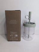 NESPRESSO NOMAD ICED TUMBLER 540 ML - AQUAMARINE GREEN - Like New