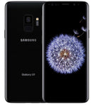 For Parts: SAMSUNG GALAXY S9 64GB VERIZON LOCKED - BLACK - CRACKED SCREEN/LCD