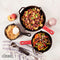 Cuisinel Cast Iron Skillets Set 3-Piece: 6" + 8" + 10" Cookware - Black - Like New