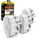 Alien Draft Seal Set 49 Feet Anti-Draft Adhesive Flexible Flap - White - Brand New