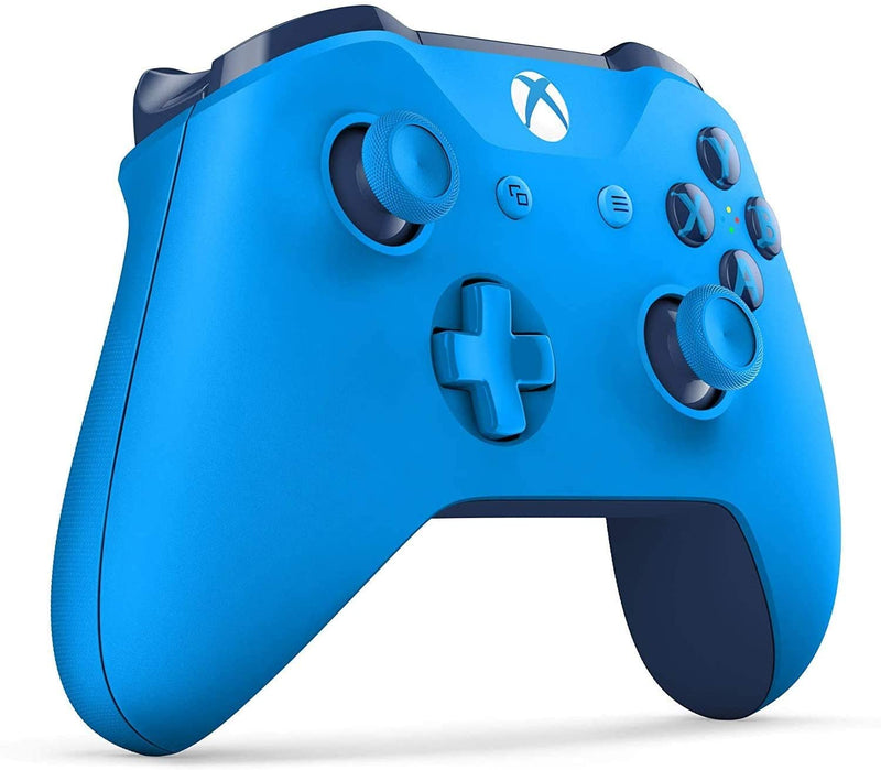 Xbox One Wireless Controller - Blue Vortex CZ2-00161 - Like New