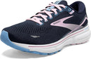 Brooks Women's Ghost 15 Neutral Running Shoe Peacoat/Pink/Open Air Size 10.5 - Like New
