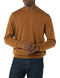 AMAZON ESSENTIALS MEN'S LONG-SLEEVE SWEATER, 100% COTTON, TOFFEE BROWN, LARGE - Brand New