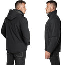 OUTDOOR VENTURES MEN'S LIGHTWEIGHT SOFTSHELL JACKET FLEECE BLACK 2XL - Brand New