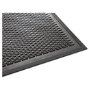 Guardian Fall Protection Clean Step Outdoor Rubber Scraper Mat - Black - Brand New