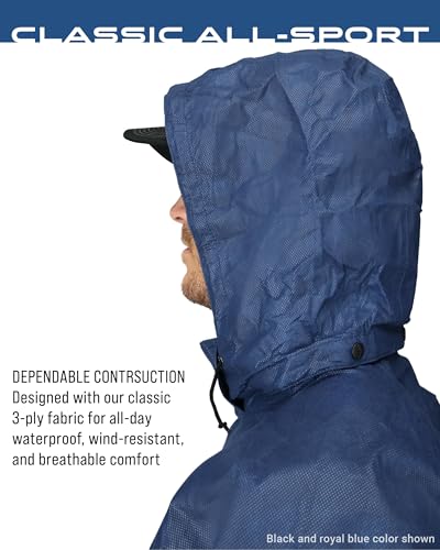FROGG TOGGS Men's Classic All-Sport 3-Layer Waterproof Breathable Rain Suit - Brand New