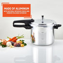 IMUSA USA A417-80801W Stovetop Aluminum Pressure Cooker 7.0-Quart - Silver - Like New