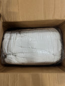 ZAMAT EXTRA THICK MATTRESS TOPPER KING 400TC 100% ORGANIC COTTON - WHITE - Like New