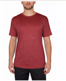 GALAXY BY HARVIC KICK START GEAR MEN'S SHORT SLEEVE CREW NECK TEE - M - RED - Like New