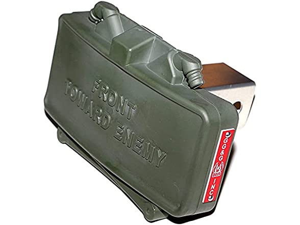 GG&G CLAYMORE HITCH COVER OD GREEN - GREEN - Like New