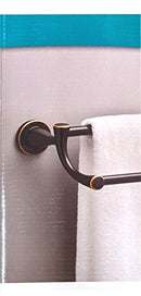 Peerless 24-in Double Oil Rubbed Bronze Wall Mount Double Towel Bar B08BTL537H - Brand New