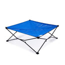 COOLAROO ON-THE-GO ELEVATED DOG BED FOLDABLE POP-UP TRAVEL DOG BED XL - BLUE - Like New