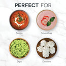 DASH CHEF SERIES IMMERSION HAND BLENDER 5 SPEED STICK BLENDER BLADES - PINK - Like New