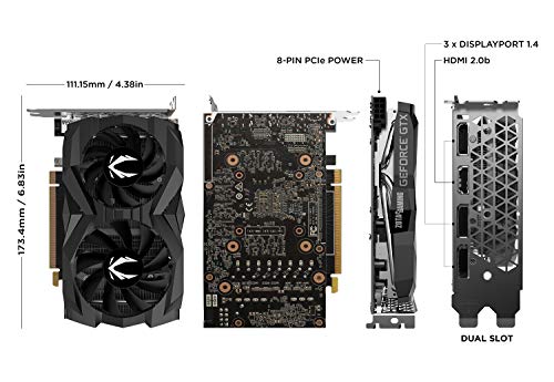 ZOTAC GeForce GTX 1660 Ti 6GB GDDR6 Graphics Card - - Scratch & Dent