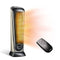 LASKO OSCILLATING CERAMIC TOWER SPACE HEATER, Adjustable, - Scratch & Dent
