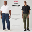 005052914 LEVI'S MEN'S 505 REGULAR FIT JEANS AROUND THE CORNER SIZE 33X32 - Brand New