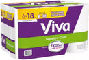 Viva Soft Cloth Paper Towel Roll 129 Sheets Per Roll, 6 Rolls Per Pack - Brand New