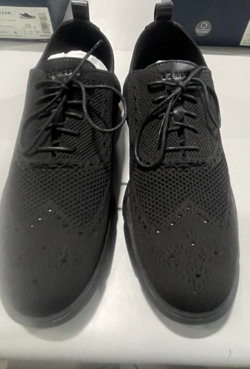 COLE HAAN 4.ZEROGRAND SNEAKERS - SIZE: MEN 11.5 - BLACK/RED - Like New