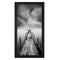 BOJIN 8X16 PICTURE FRAMES BLACK SOLID WOOD WITHOUT MAT PHOTO FRAME -BLACK - Brand New