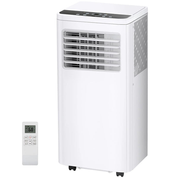 COWSAR PORTABLE AIR CONDITIONERS, 8,000 BTU WITH REMOTE CONTROL - WHITE - Like New