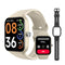 SKG Smart Watch for Women Men Answer/Make Call, Alexa Built-in, V7 Cyber Beige - Like New