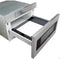 Sharp - 24" 1.2 Cu. Ft. Built-in Microwave Drawer SMD2470ASYE - Stainless Steel - Like New