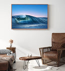 TIME TREE Ocean Wave Wall Art Rolling Wave Framed Canvas Prints - Brand New