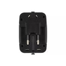 CONAIR TRAVEL SMART ALL-IN-ONE ADAPTER USB A & C PORT - BLACK - Like New