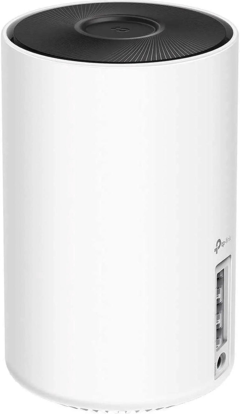 TP-LINK DECO AXE5300 WI-FI 6E TRI-BAND WHOLE-HOME WI-FI SYSTEM 3 PACK - WHITE - Like New