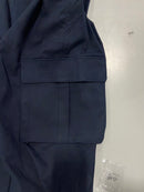 GALAXY BY HARVIC MENS SLIM FIT CARGO PANTS - SIZE: XL - NAVY - Brand New