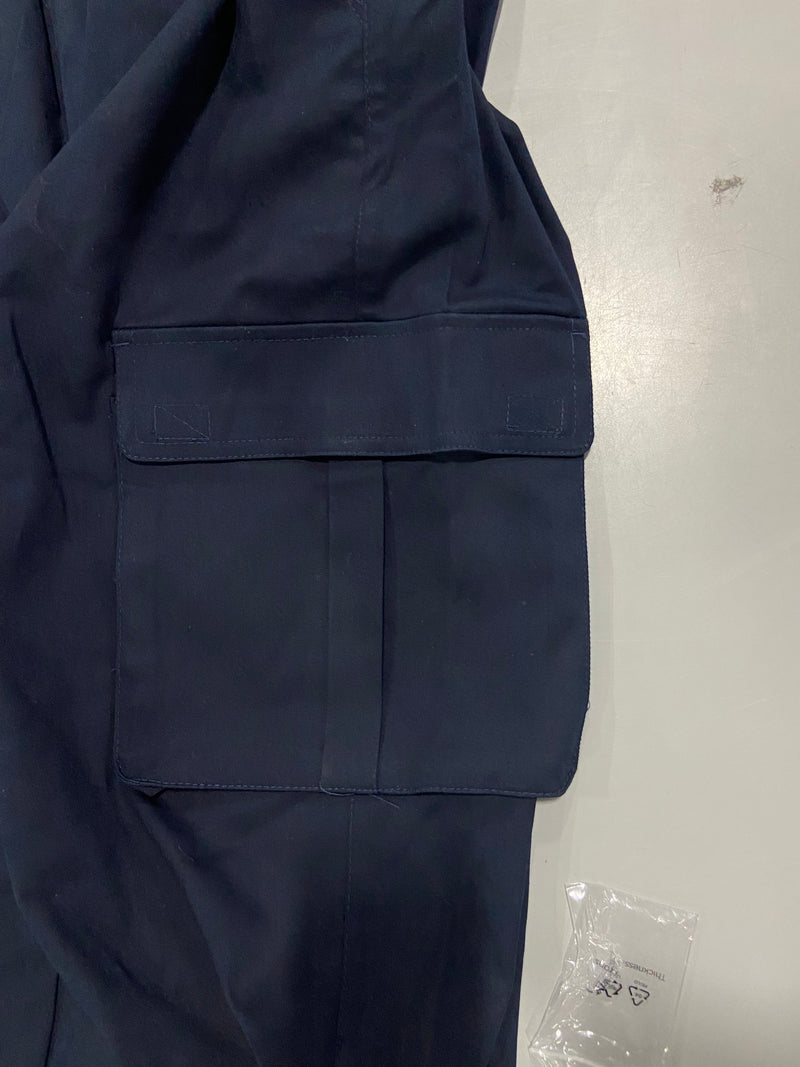 GALAXY BY HARVIC MENS SLIM FIT CARGO PANTS - SIZE: XL - NAVY - Brand New