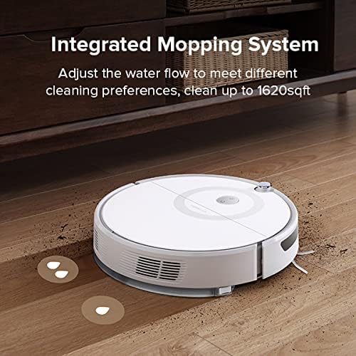 Roborock E5 2500Pa Strong Suction Robot Vacuum Cleaner No Accessories - WHITE - Like New