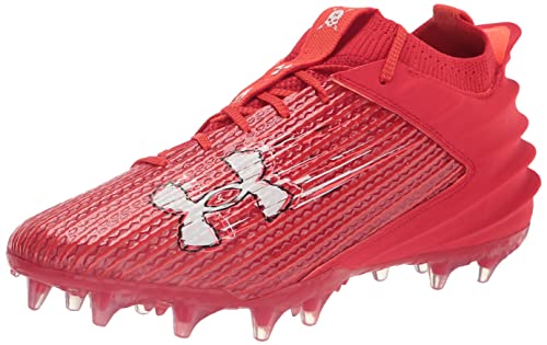 Under Armour Men Blur Smoke 2.0 Mc Le Alternate Color Red/White/Red 8 New