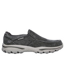 SKECHERS MEN CRESTON-MOSECO MOC TOE SLIP ON SIZE MEN 7 CHARCOAL - Brand New