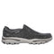 SKECHERS MEN CRESTON-MOSECO MOC TOE SLIP ON SIZE MEN 7 CHARCOAL - Brand New