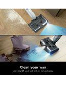 SHARK WW200 HYDRODUO DIRT-REVEAL CORDLESS MOP CLEAN SCRUBS HARDWOOD TILE - BLUE - Like New