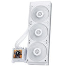 LIAN-LI HYDROSHIFT LCD 360S PERFORMANCE 360MM AIO CPU LIQUID COOLER - WHITE - Like New